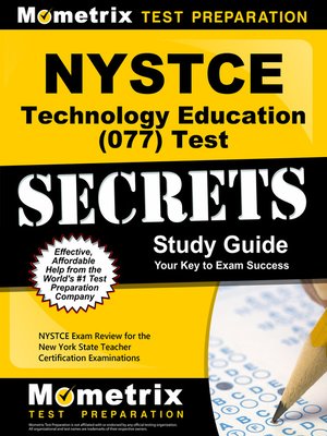 cover image of NYSTCE Technology Education (077) Test Secrets Study Guide